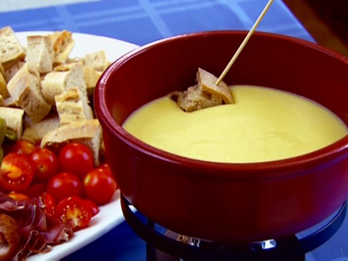 Rolfs Original Swiss Cheese Fondue Recipe Danny Boome Food Network