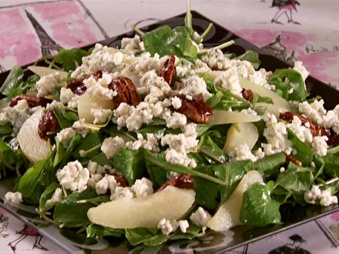 Arugula Salad with Pears and Gorgonzola