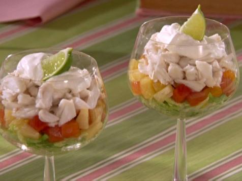 Crab Salad with Mango Salsa