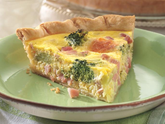 Ham and Broccoli Quiche Recipe Food Network