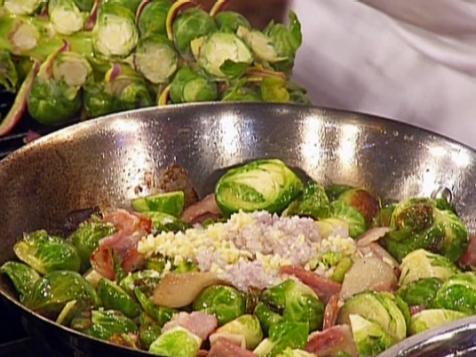 Brussels Sprouts and Bacon Hash
