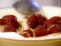 Ricotta with honey and Raspberries. Giada De LaurentiisEI1A09Everyday Italian
