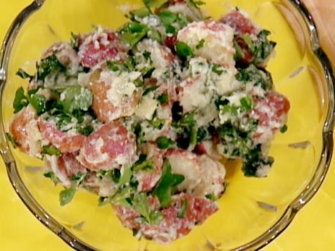 Mom's Potato Watercress Salad
