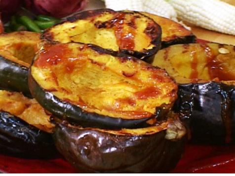 Orange-Glazed Grilled Acorn Squash