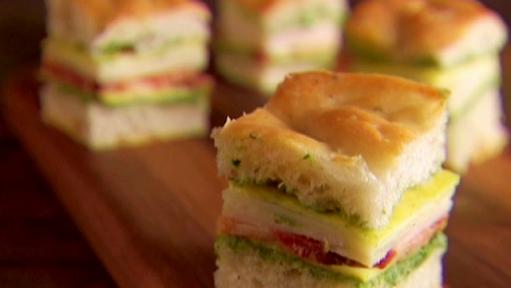 mini sandwiches