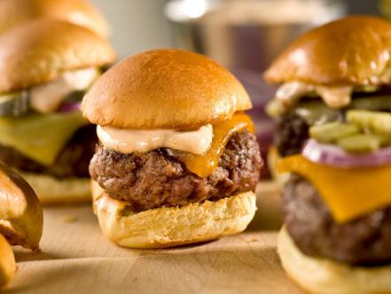 Sliders with Chipotle Mayonnaise Recipe | Bobby Flay | Food Network