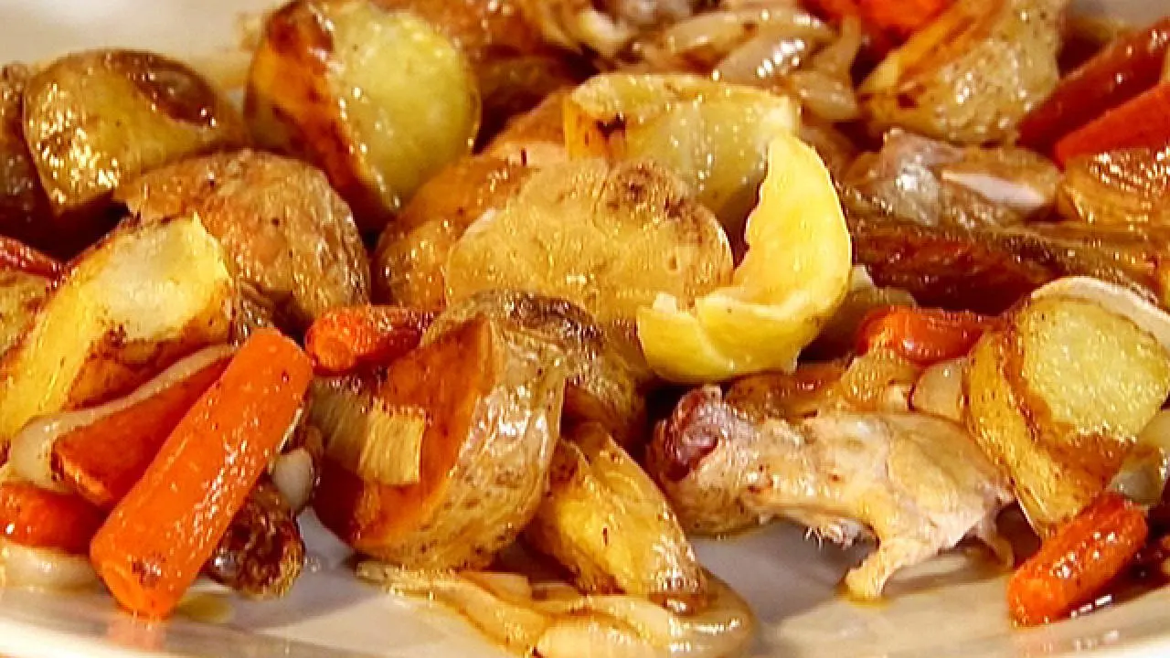 Perfect Garlic Roast Chicken