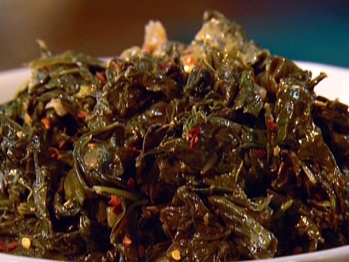 Gina's Turnip Greens Recipe The Neelys Food Network