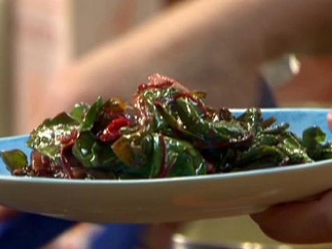 Dark Greens with Cranberries