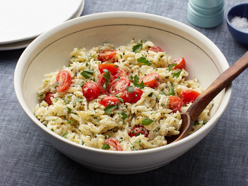 Rachel Ray's Orzo with Feta And Tomatoes On Food Network's 30 Minute Meals