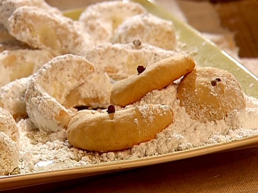 Greek Christmas Cookies Kourambiedes Recipe Alex Guarnaschelli Food Network