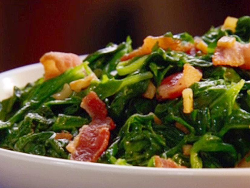 Neelys Sauteed Spinach. The NeelysDown Home with the NeelysNY-0302