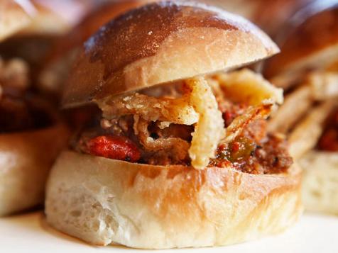 Sloppy Joes with Maui Onion Straws