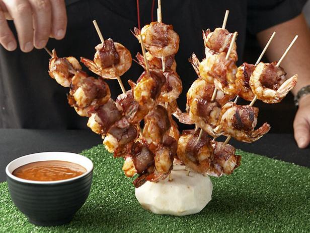 Bbq bacon 2024 wrapped shrimp