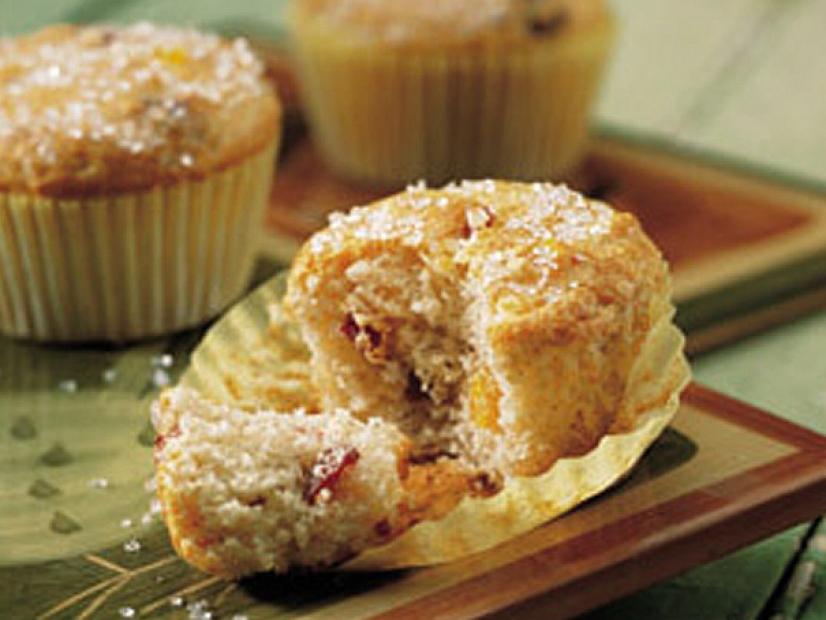 Bisquick sponsored image - Apricot cranberry muffins