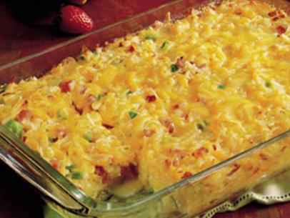 Bisquick sponsored image and recipe - Impossibly Easy Breakfast Bake