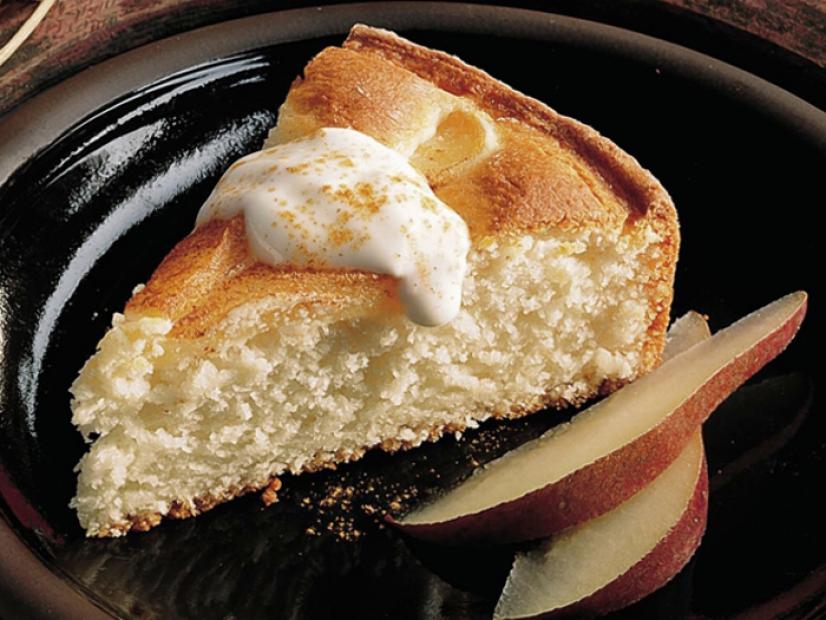 Bisquick sponsored image and recipe - Bisquick Pear Brunch Cake