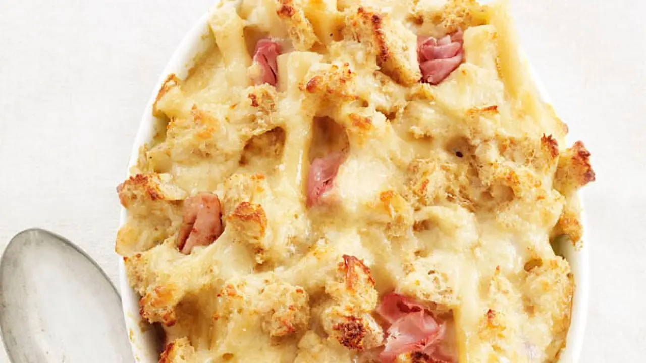 Croque Monsieur Mac and Cheese