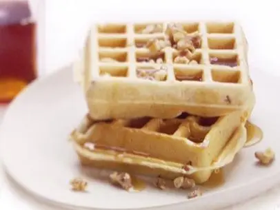 Pancetta and Cinnamon Waffles. Giada De LaurentiisGiada at HomeGH-0109