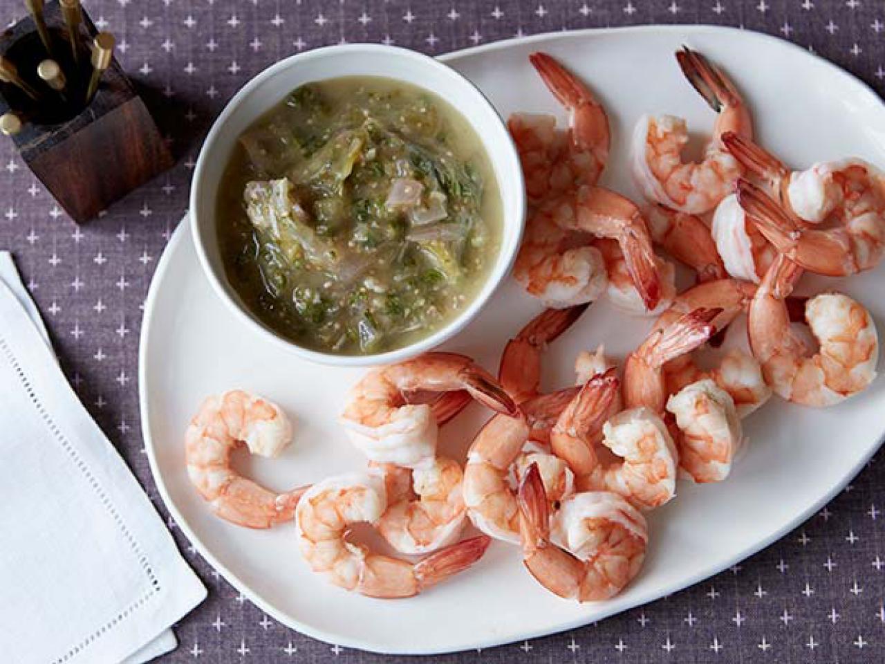 Shrimp Cocktail with Dilly Horseradish Cream Recipe