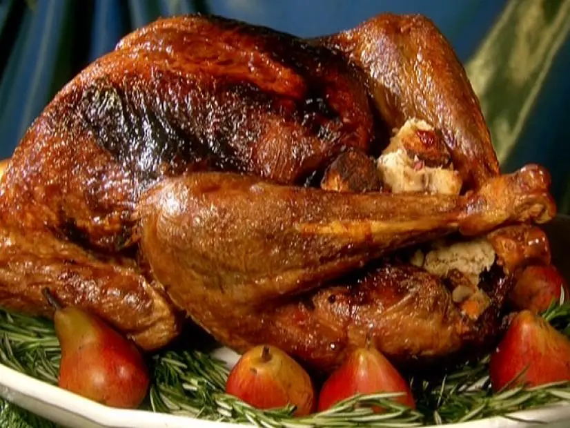 Rum Glazed Turkey Recipe | Danny Boome | Food Network