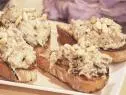 Grilled Eggplant and Ricotta Crostini. Anne BurrellLR-0213Secrets of a Restaurant Chef