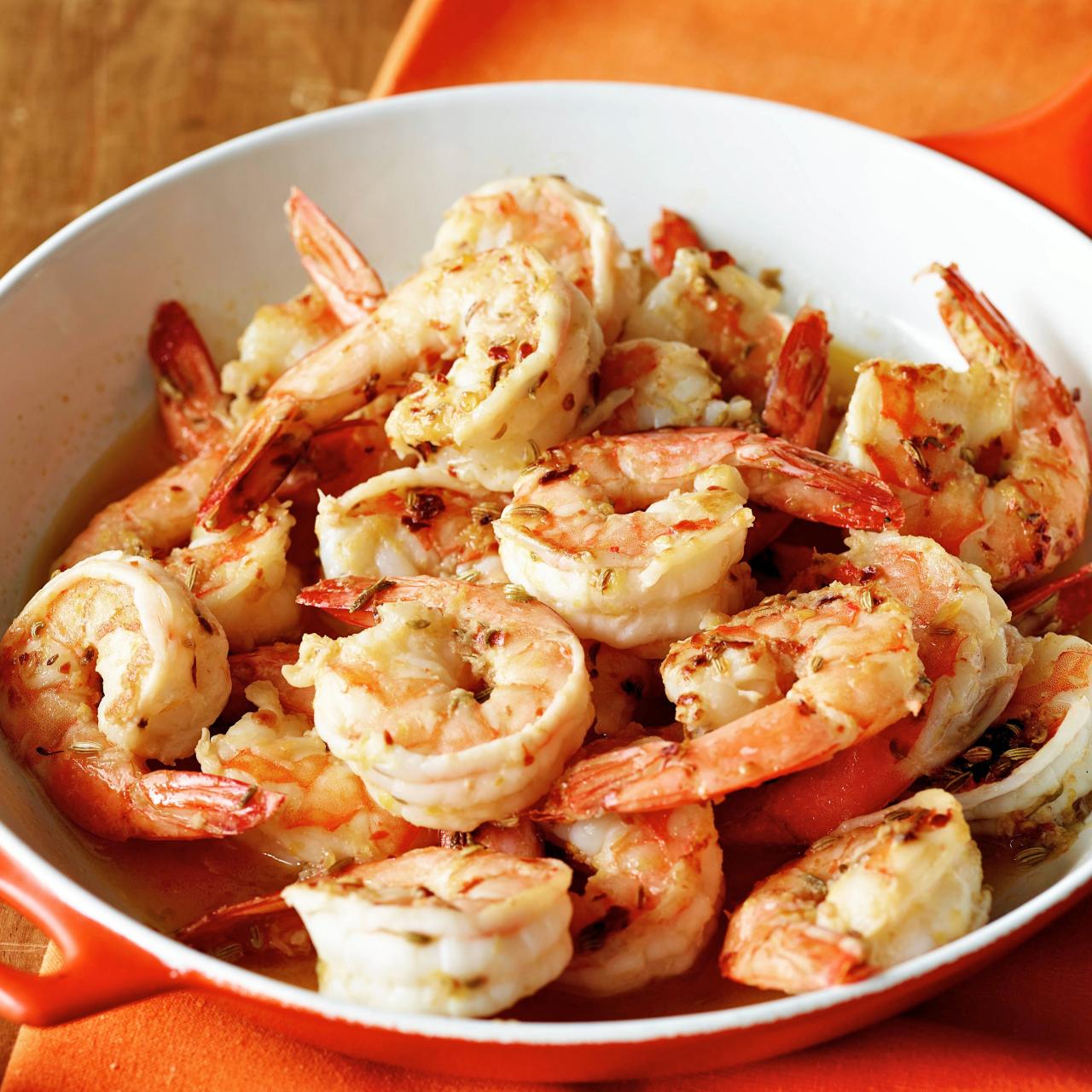 4 Minute Spicy Garlic Shrimp Recipe, Rachael Ray