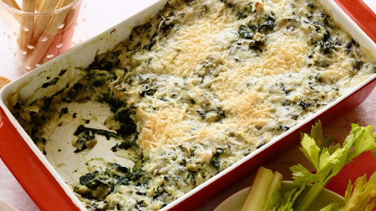 Gorgonzola Spinach Artichoke Dip Recipe | Rachael Ray | Food Network