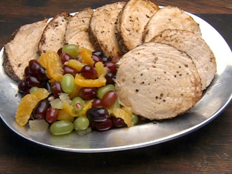 Swordfish with Citrus Salade "Veronique" Recipe Robert Irvine Food