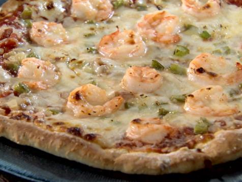 New Orleans Shrimp Pizza