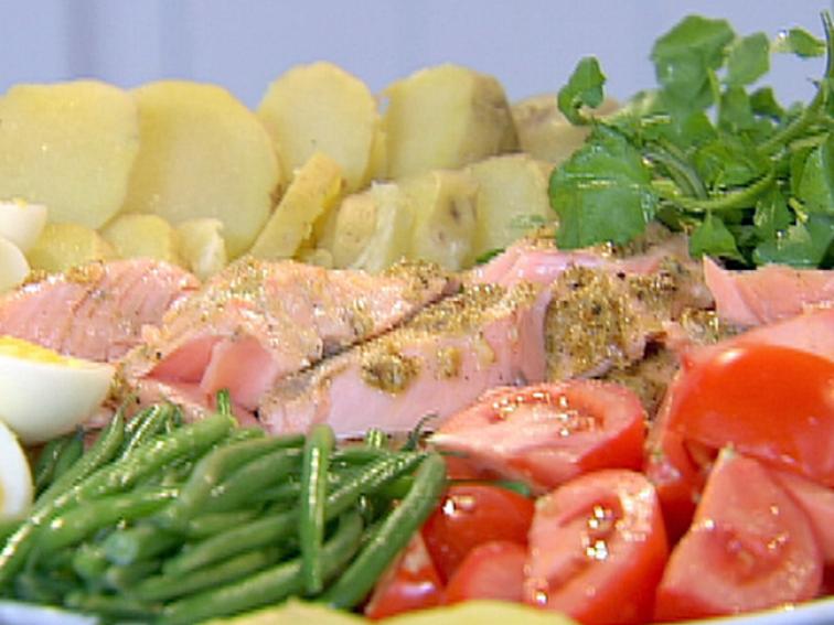 Roasted Salmon Nicoise Platter Recipe Ina Garten Food Network
