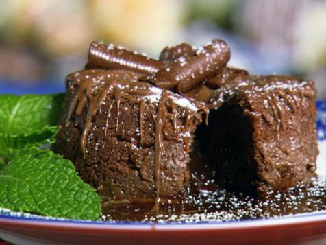 Chocolate Hazelnut Lava Cakes