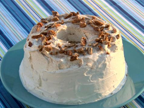 Pecan Cinnamon Angel Food Cake