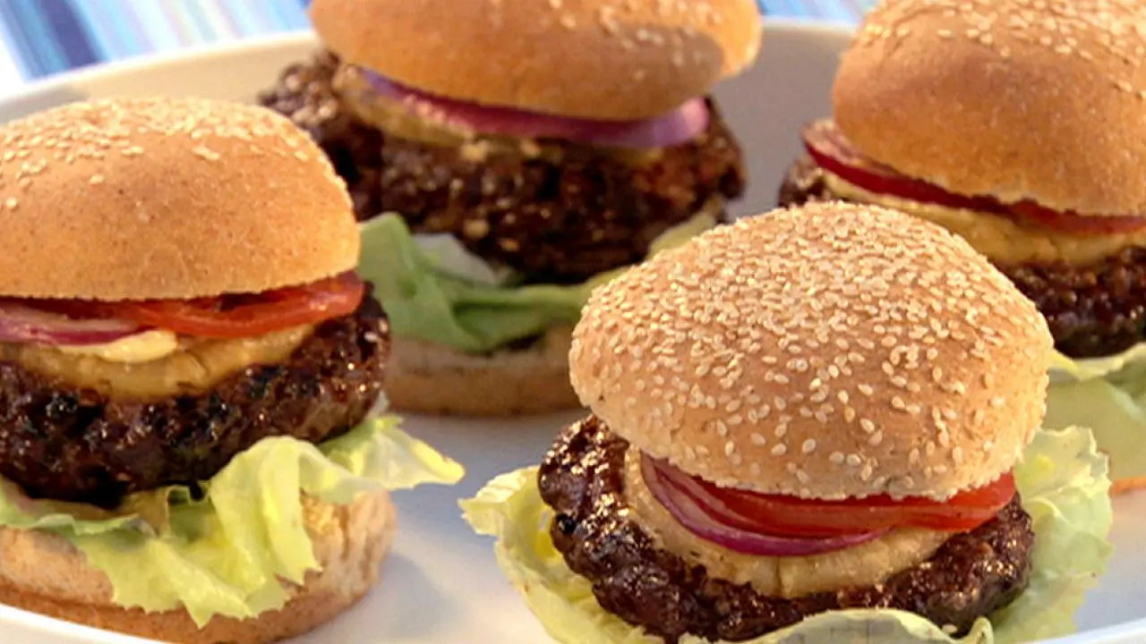 Pineapple Teriyaki Burgers
