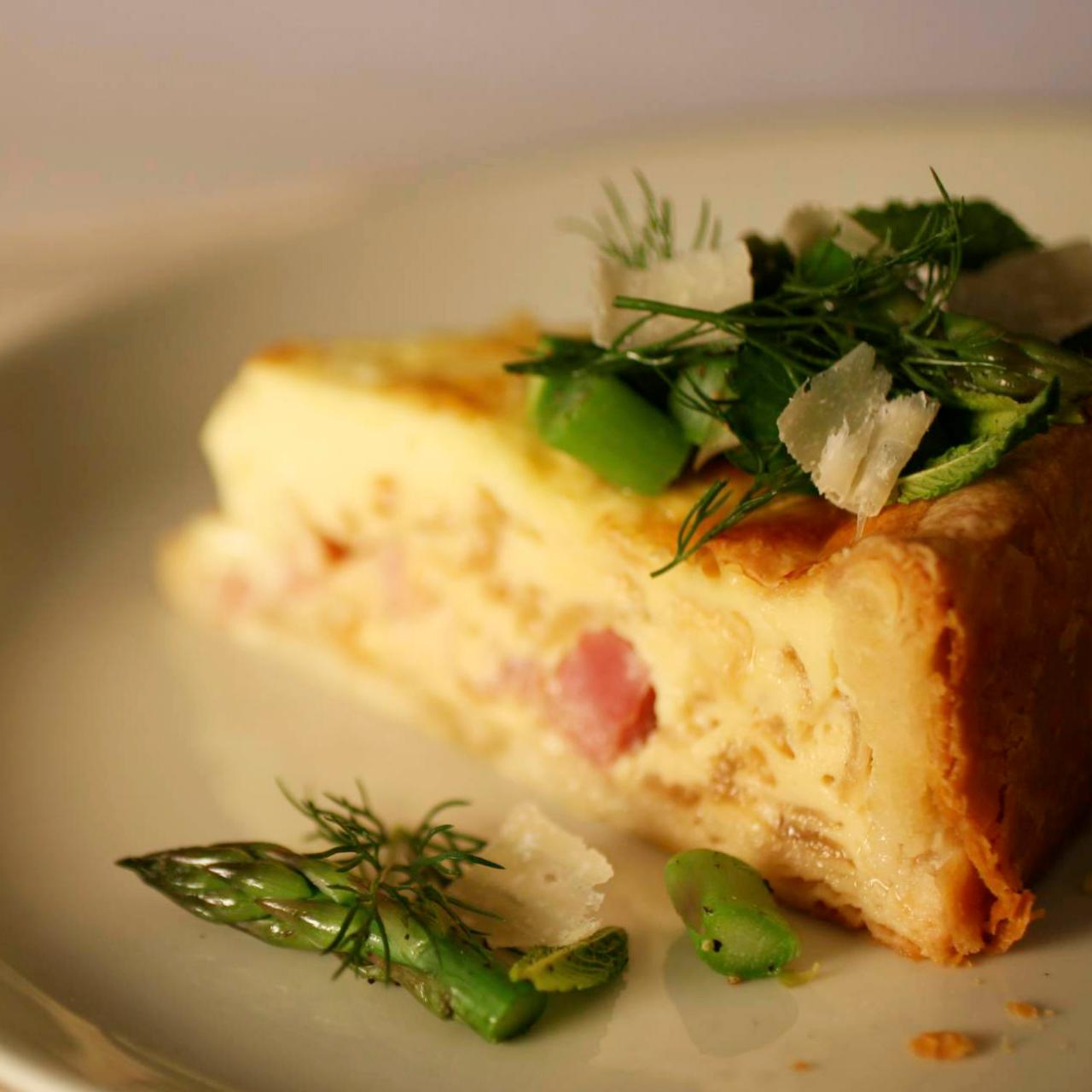 Ham and Cheese Quiche Recipe - The Chunky Chef