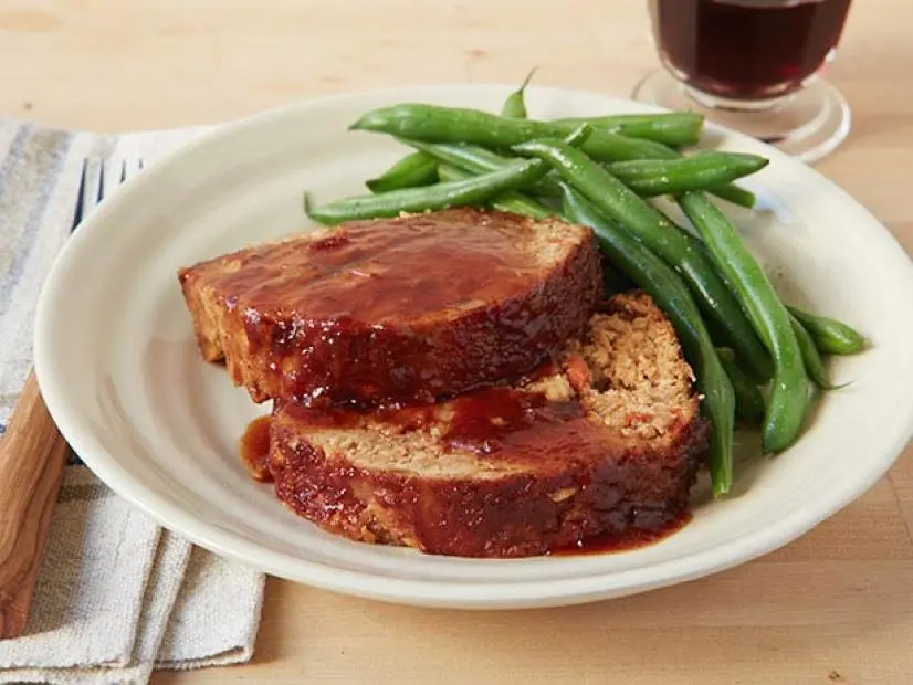 BBQ Turkey Meatloaf Recipe | The Neelys | Food Network