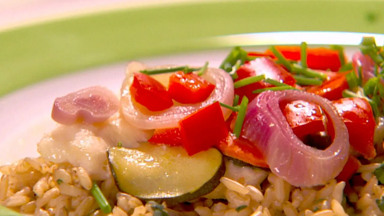 Flounder and Vegetable Parcels