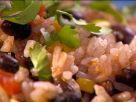 Salsa Rice with Black Beans and Corn