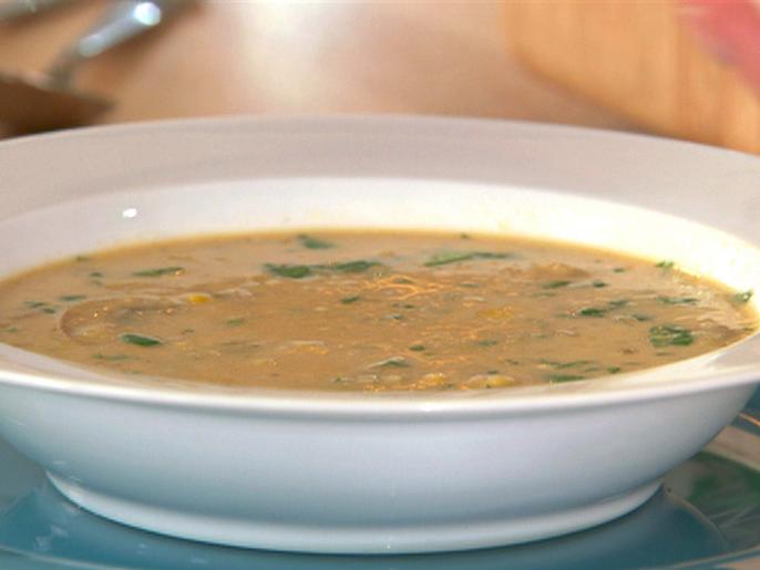 Creamy Green Chile Soup Recipe Sandra Lee Food Network
