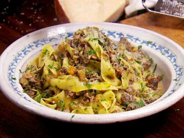 Game Ragu with Pappardelle Recipe | Jamie Oliver | Food Network