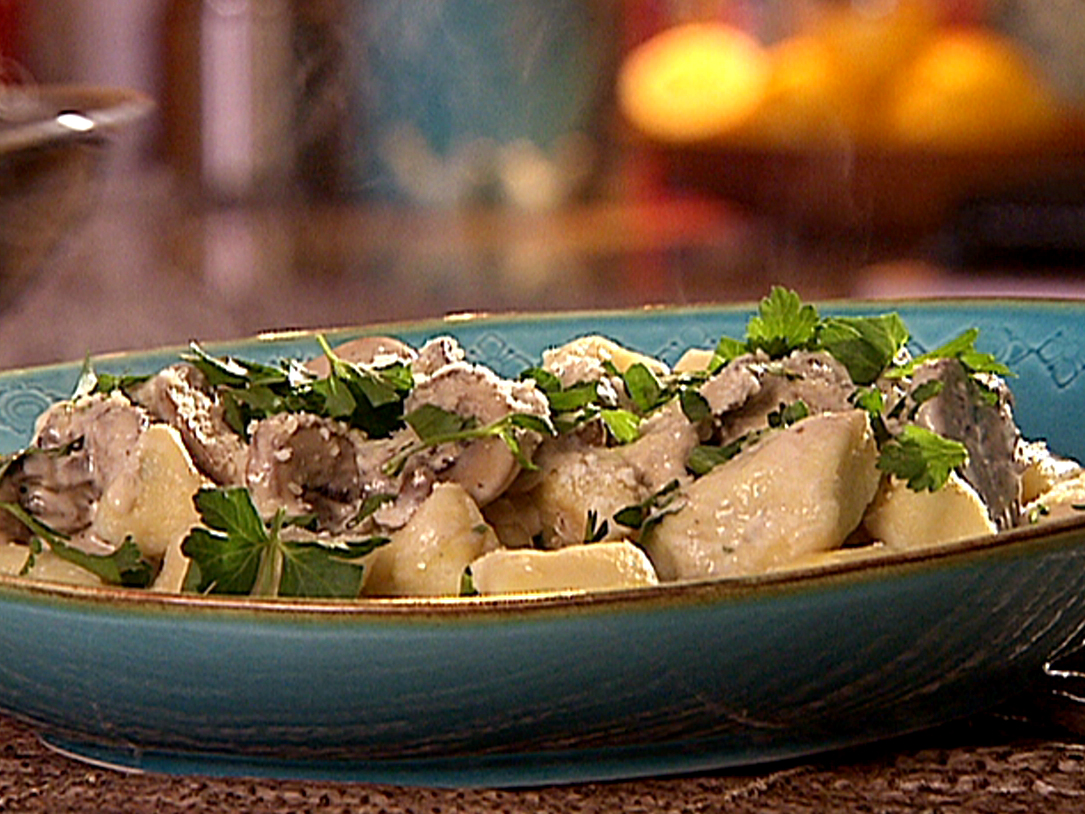 Herb Gnocchi With Mushroom Sauce Recipe - Chef's Resource Recipes