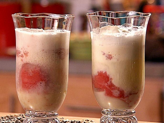 Limoncello Raspberry Float Recipe Danny Boome Food Network