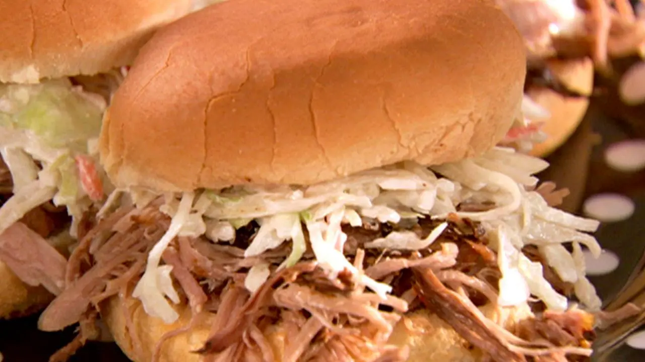 Tangy Pork Sandwiches