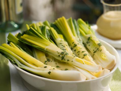 Leeks with Dijon Vinaigrette