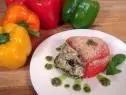 Swiss Chard and Ricotta Stuffed Roasted Peppers Recipe - Chef's ...