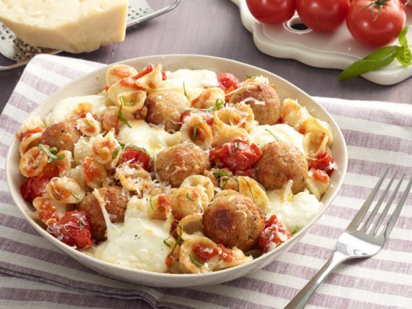 Orecchiette with Mini Chicken Meatballs Recipe | Giada De ...