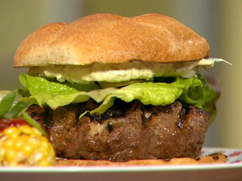 TM-1801
Smoky Beer Burgers with Creamy Mustard Sauce