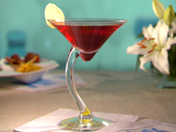 Gingered Pomegranate Cosmo