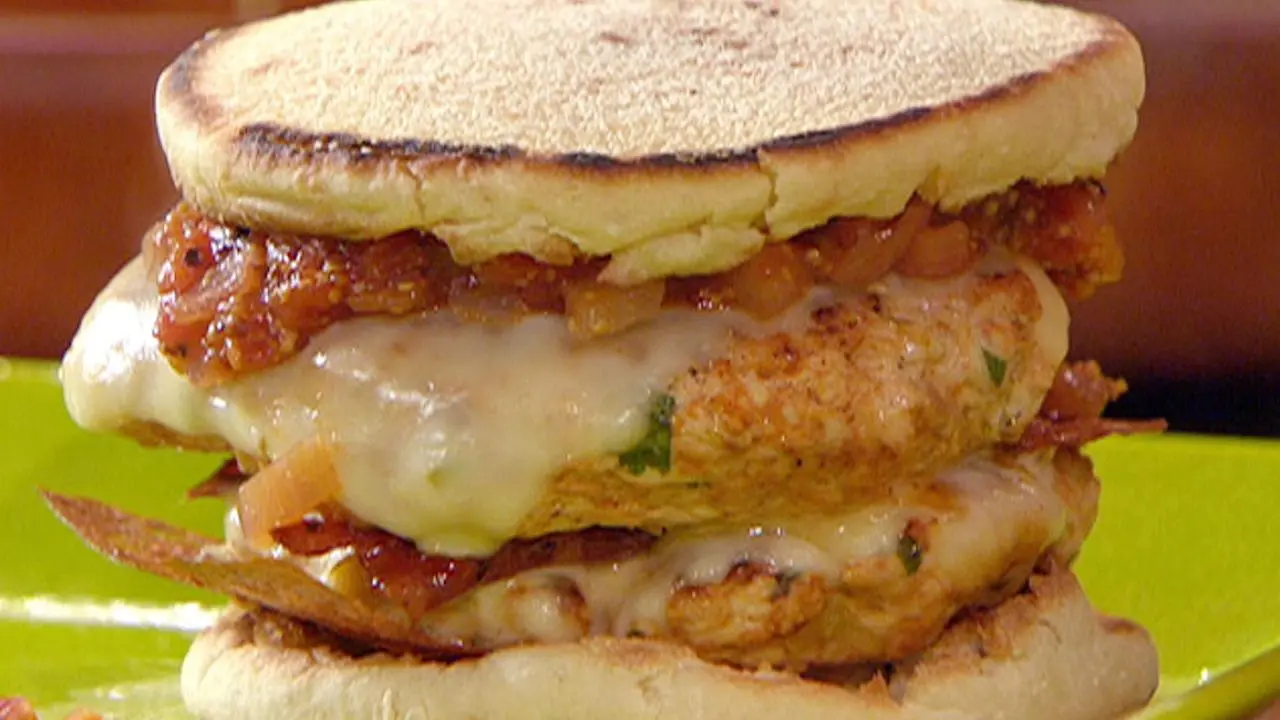 Turkey-Bacon Cheeseburgers