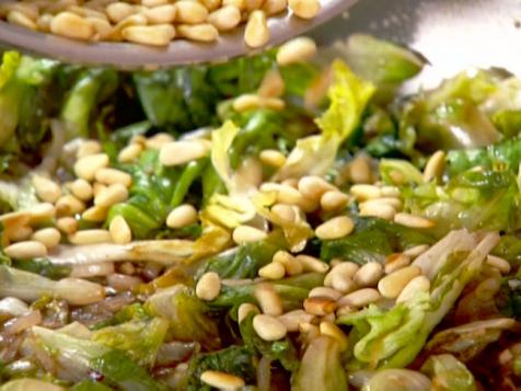 Escarole with Pine Nuts